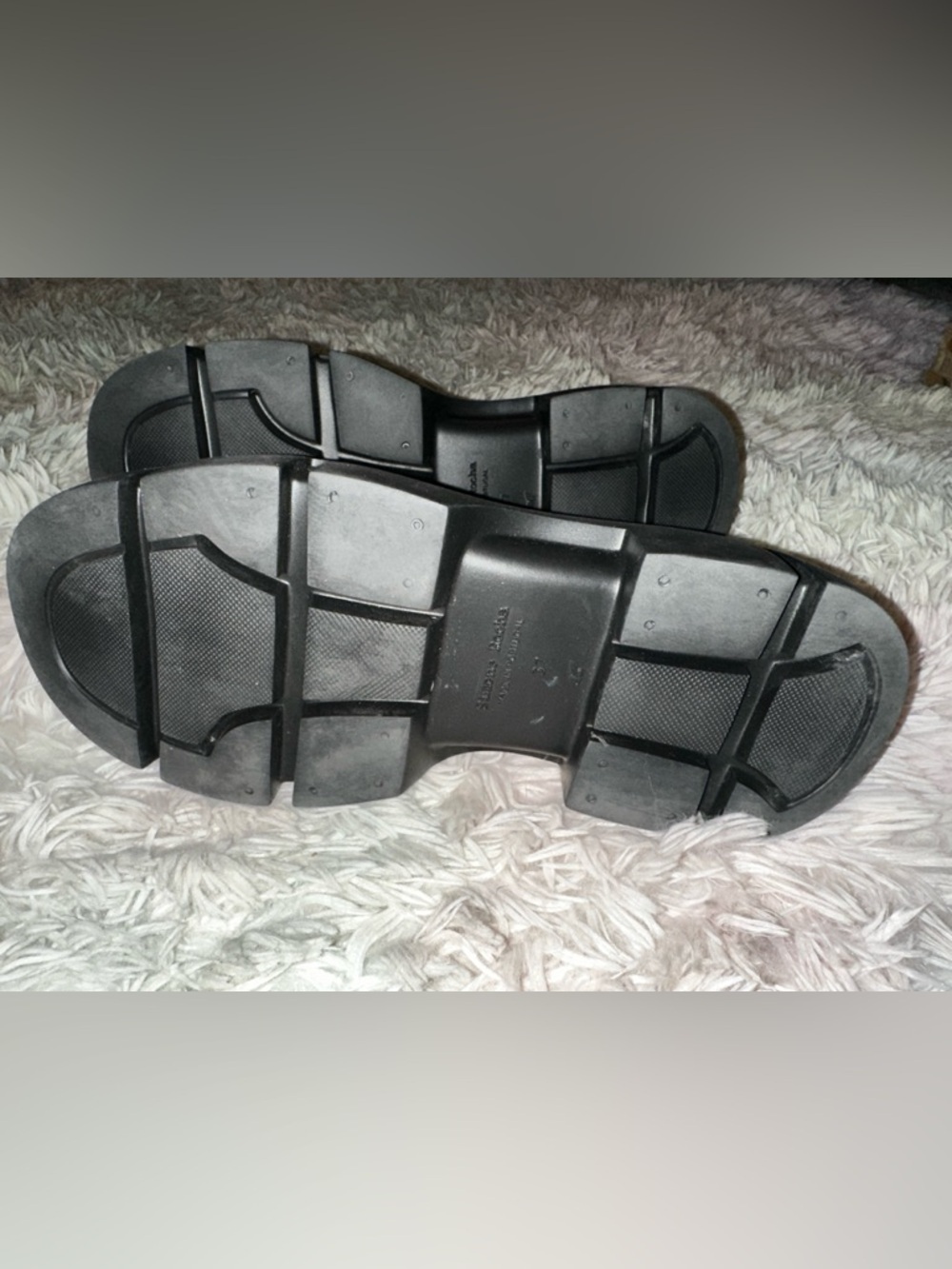New Simone Rocha Buckle-strap Platform Boots In Black Size 37 - Picture 11 of 11